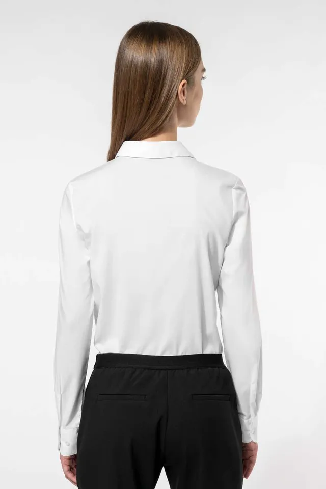 Kariban női poplin Easy Care Polycotton ing (K584), modellen