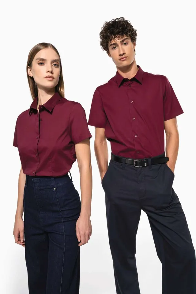 Kariban női rövid ujjú stretch ing (K532), modellen