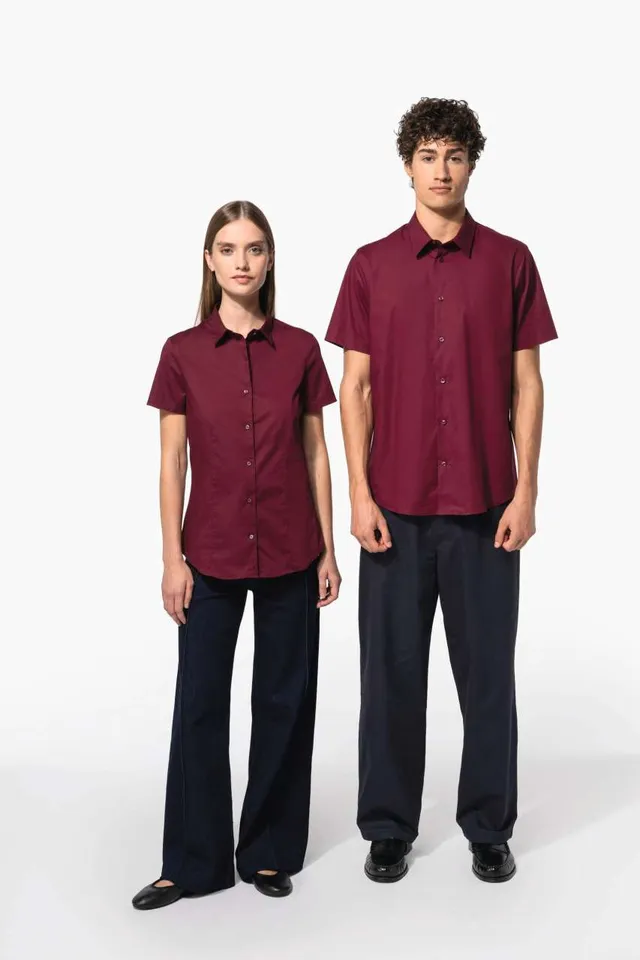Kariban női rövid ujjú stretch ing (K532), modellen