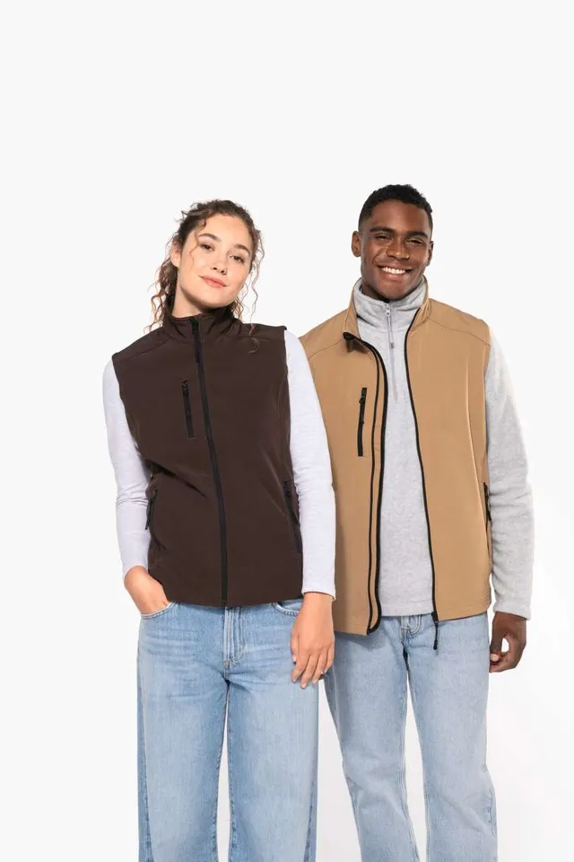 Kariban női softshell mellény (K404), modellen