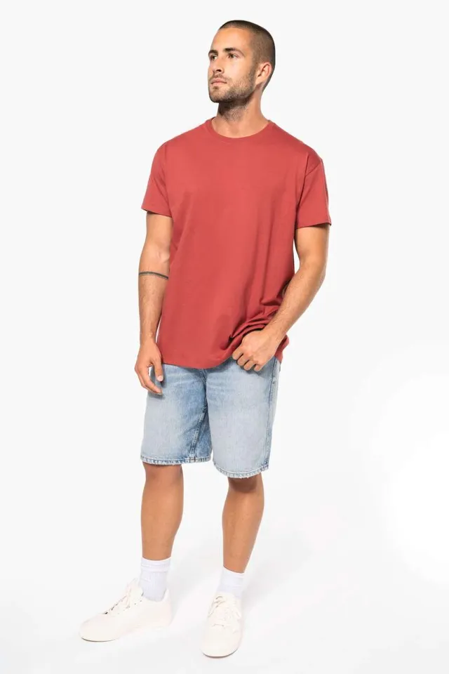 Kariban Organic 190IC környakas póló (K3032IC), modellen