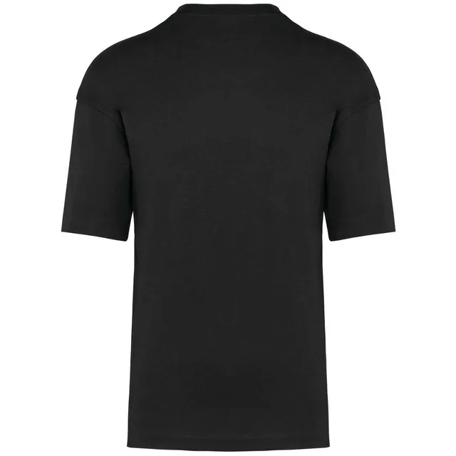 Kariban Oversized rövid ujjú uniszex póló (K3008), Fekete színben