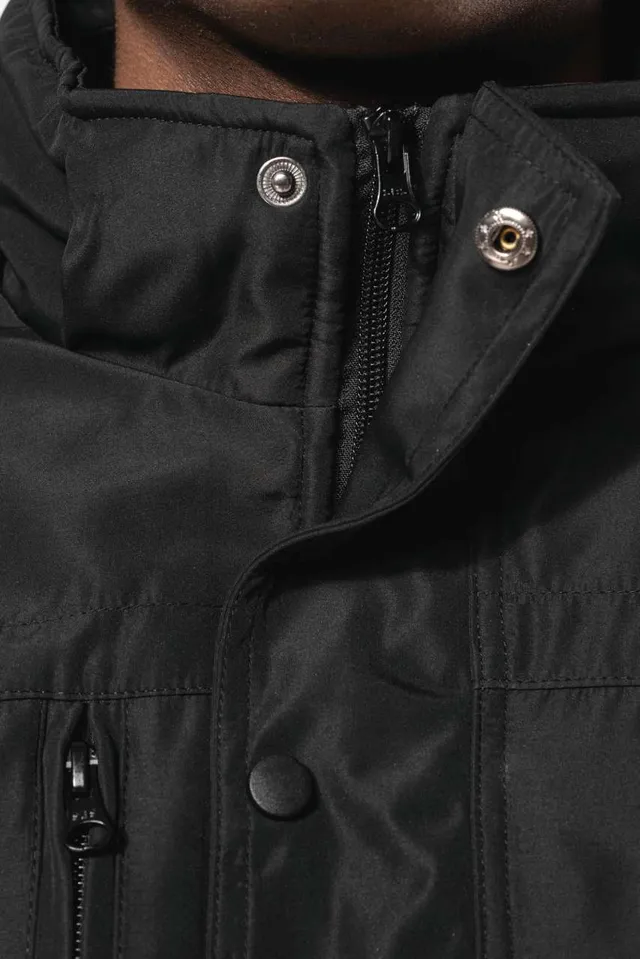 Kariban parka levehető kapucnival férfi (K656), modellen