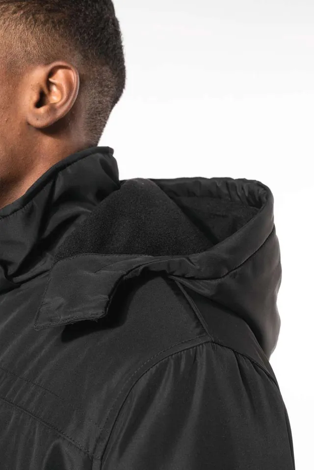 Kariban parka levehető kapucnival férfi (K656), modellen