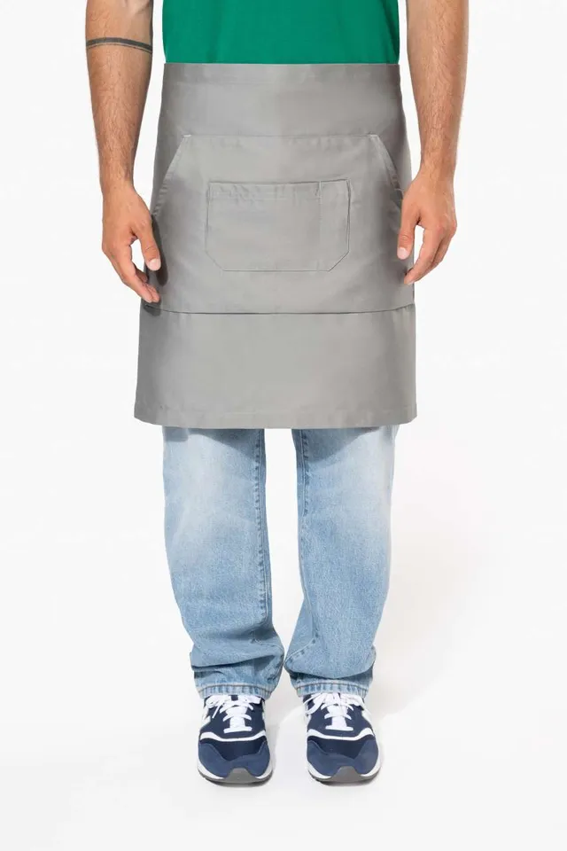 Kariban Polycotton középhosszú kötény (K899), modellen
