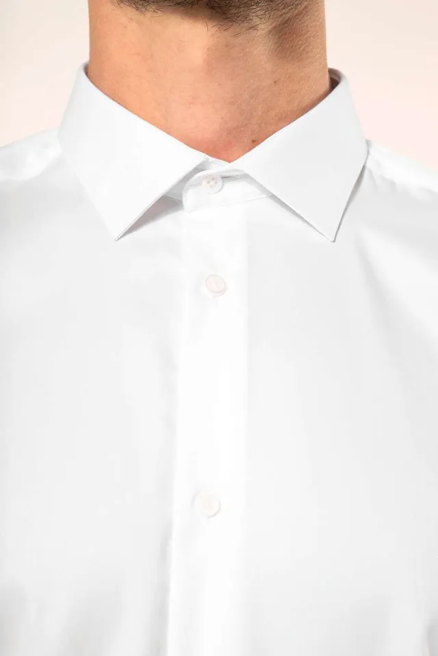 Kariban Premium férfi hosszú ujjú twill ing (PK506), modellen