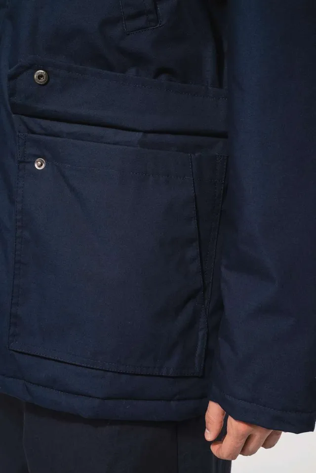 Kariban téli parka férfi (K621), modellen