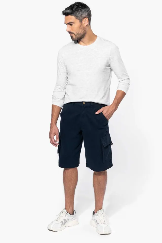 Kariban Trekker - férfi bermuda Short nadrág (K777), modellen