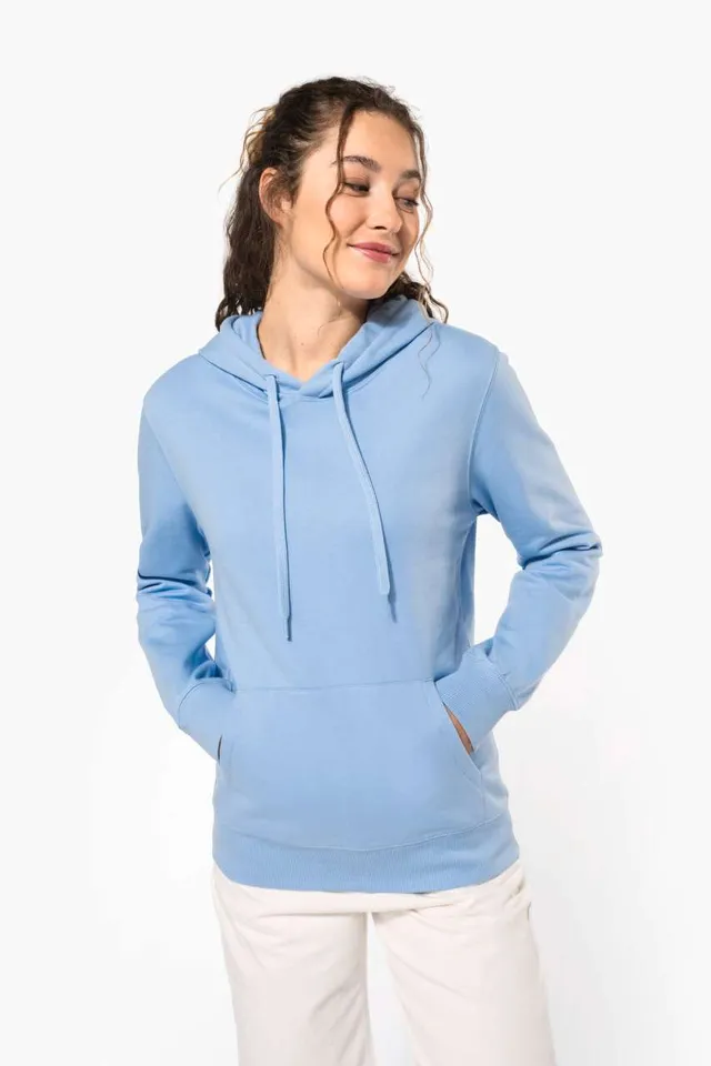 Kariban uniszex kapucnis pulóver (K4041), modellen