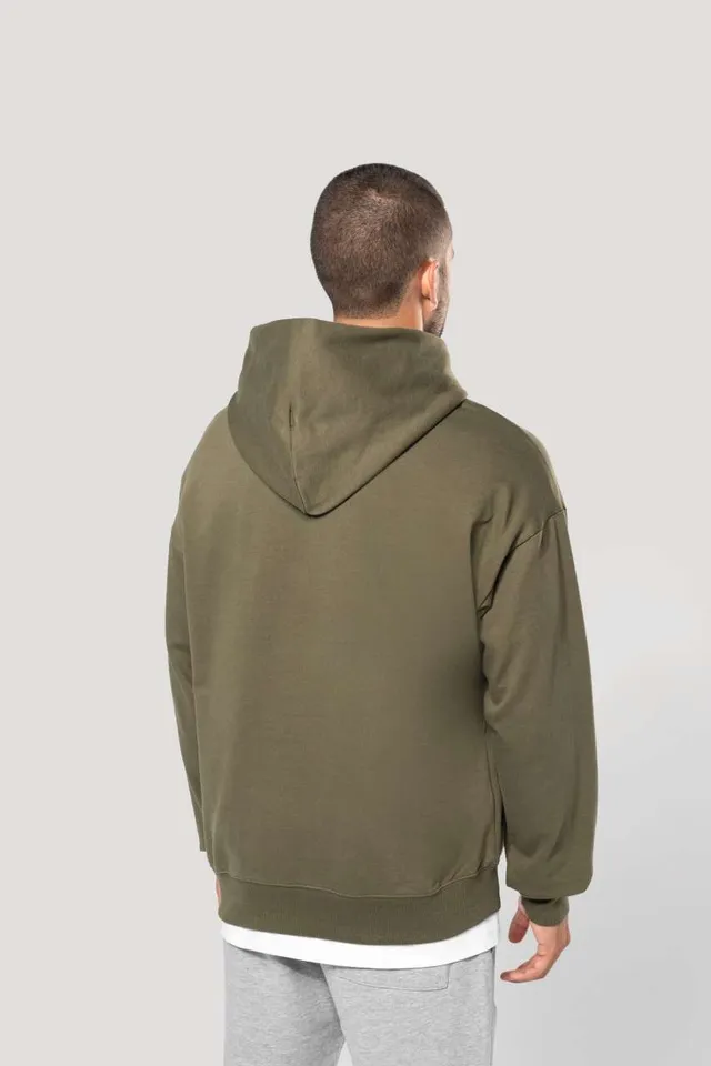 Kariban uniszex Oversized kapucnis pulóver (K4018), modellen