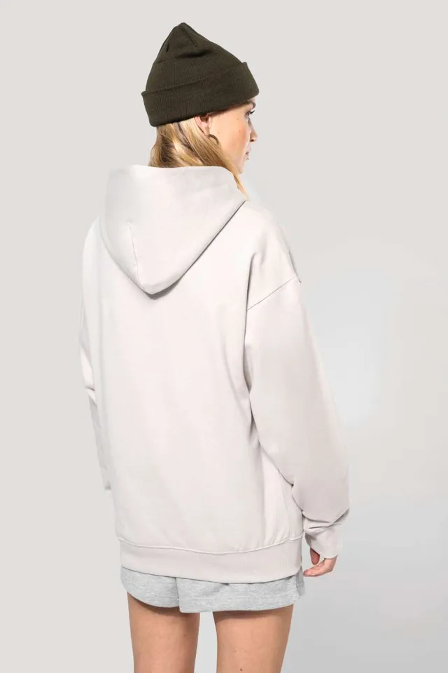 Kariban uniszex Oversized kapucnis pulóver (K4018), modellen