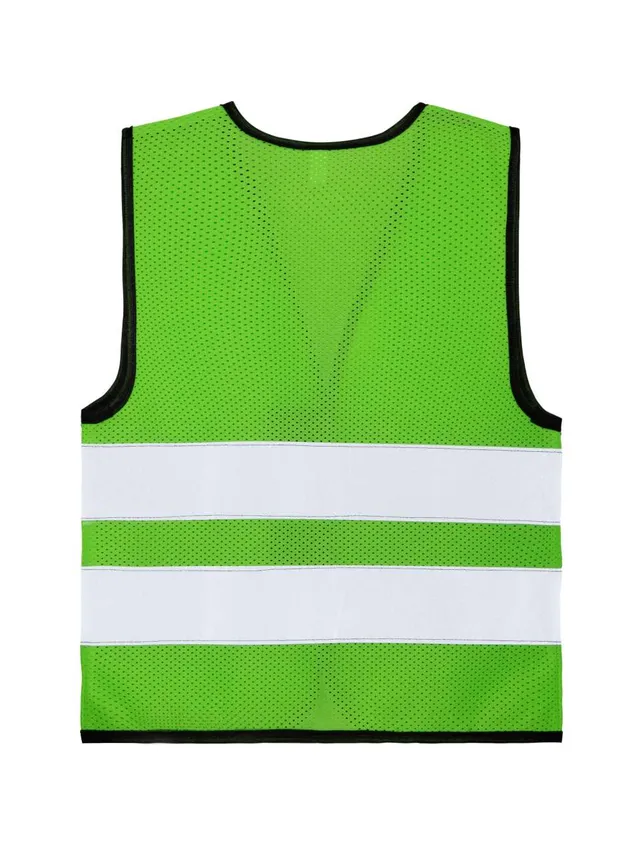 Korntex gyermek biztonsági hálós mellény "korfu" (KWM), Neonzöld színben