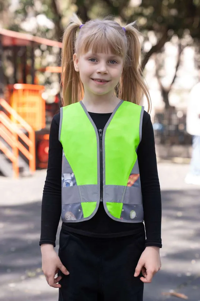 Korntex gyermek biztonsági mellény (ACTION), modellen
