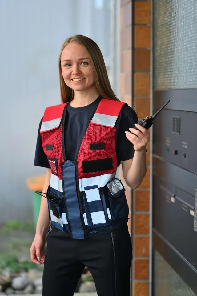 Korntex hálós Taktikai mellény "sparta" (KXMTAC), modellen