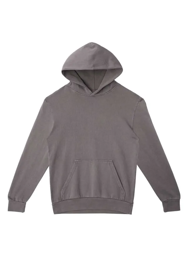 Lane Seven Garment Dyed kapucnis pulóver (LS16001GD)