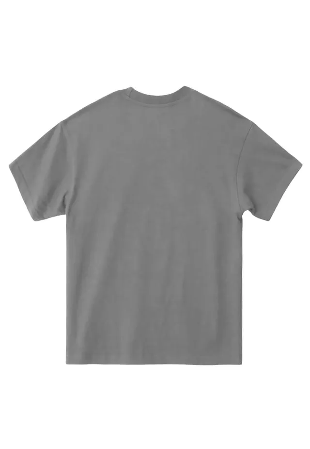 Lane Seven Garment Dyed vastag póló (LS16005GD), Pigment Tornado (szürke) színben