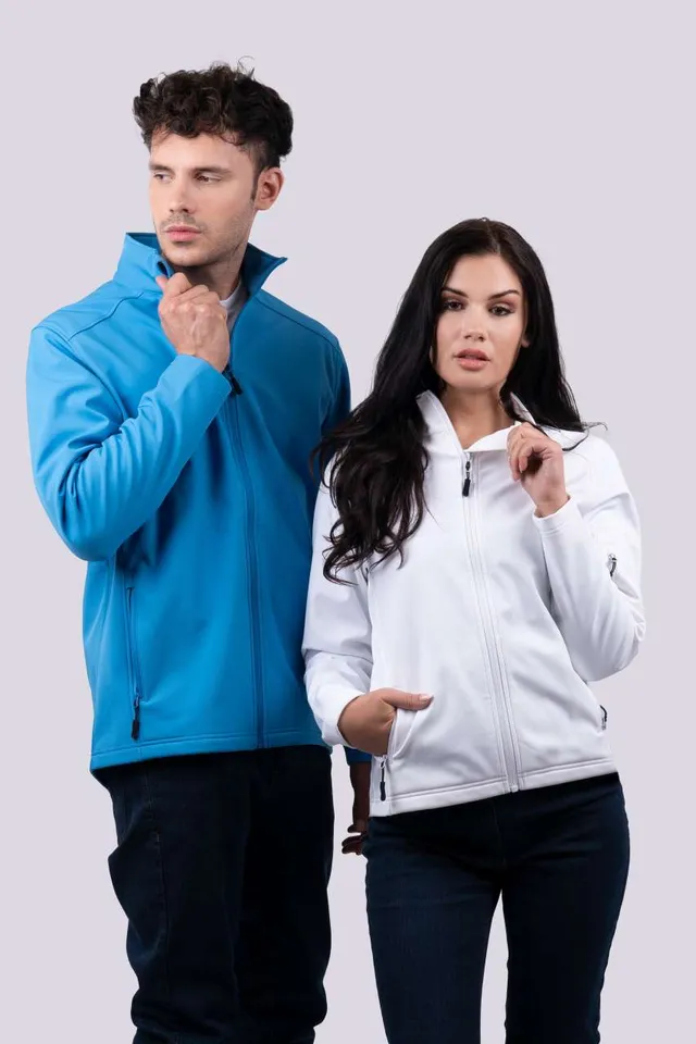 Legend Classics férfi 3 rétegű softshell dzseki (LE800), modellen