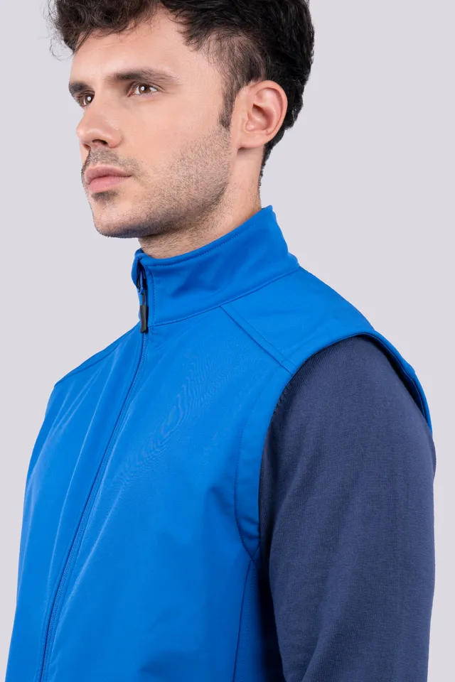 Legend Classics férfi 3 rétegű softshell mellény (LE840), modellen