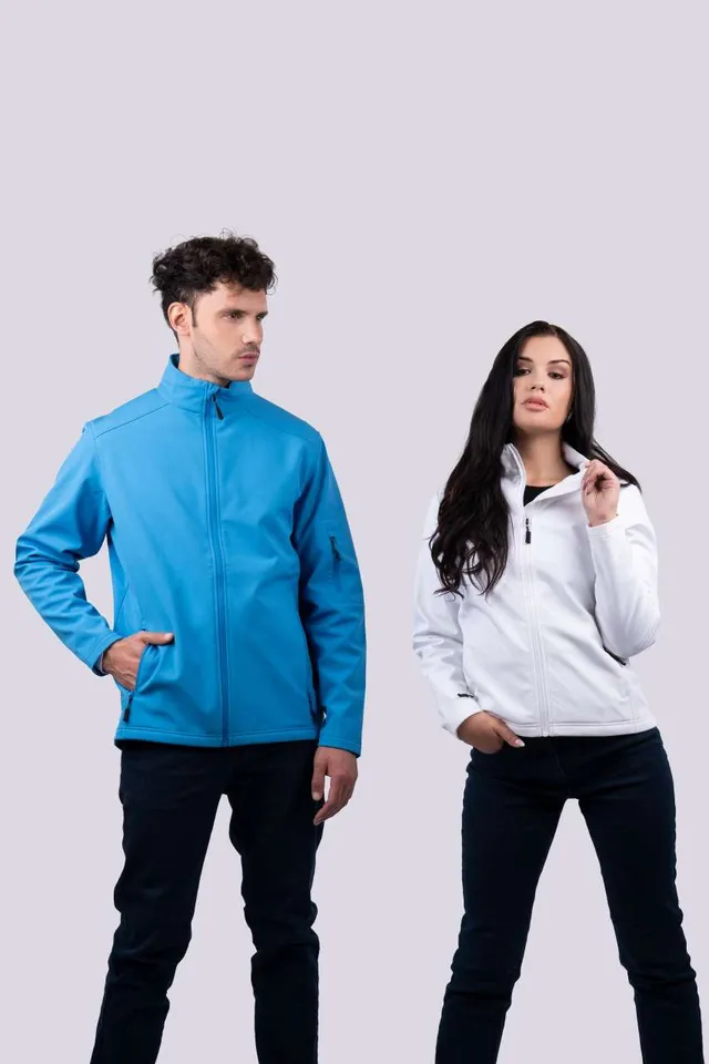 Legend Classics női 3 rétegű softshell dzseki (LE801), modellen