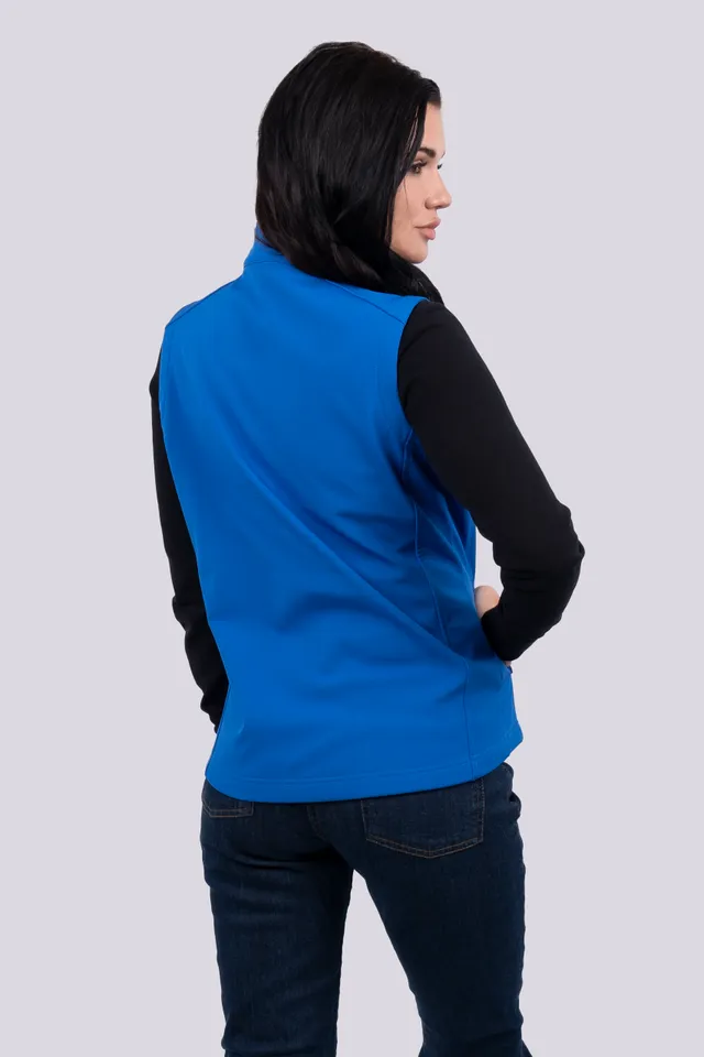 Legend Classics női 3 rétegű softshell mellény (LE841), modellen