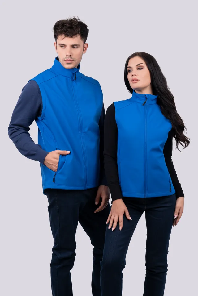 Legend Classics női 3 rétegű softshell mellény (LE841), modellen