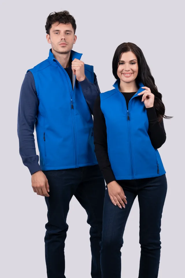 Legend Classics női 3 rétegű softshell mellény (LE841), modellen