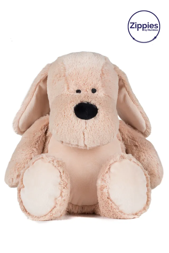 Mumbles Zippie kutya plüssjáték (MM052), modellen