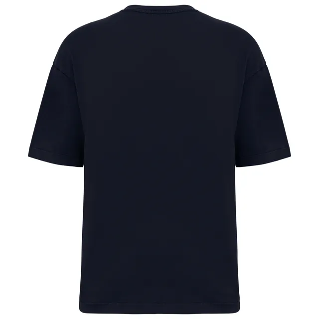 Native Spirit férfi Oversized mosott hatású póló (NS326), Mosott sötétkék színben