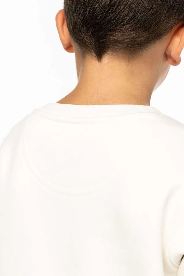 Native Spirit környakas gyermek pulóver (NS403), modellen