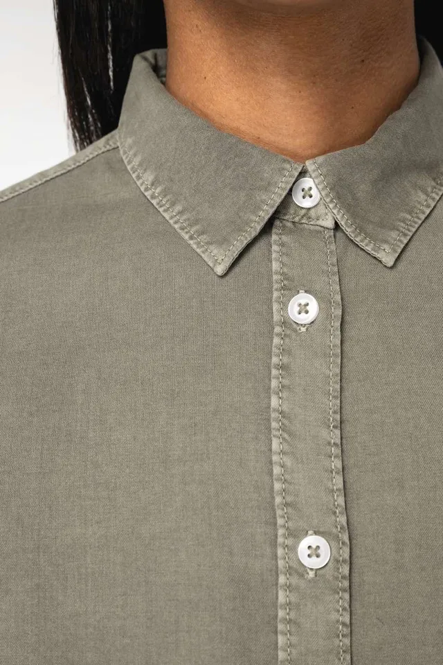 Native Spirit mosott hatású női ing (NS503), modellen