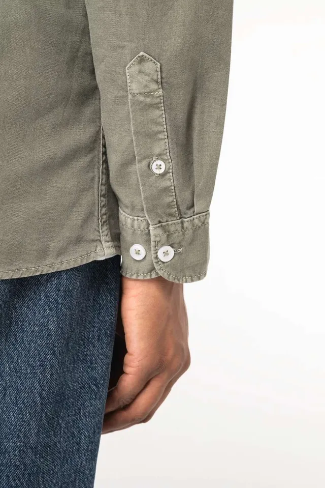 Native Spirit mosott hatású női ing (NS503), modellen