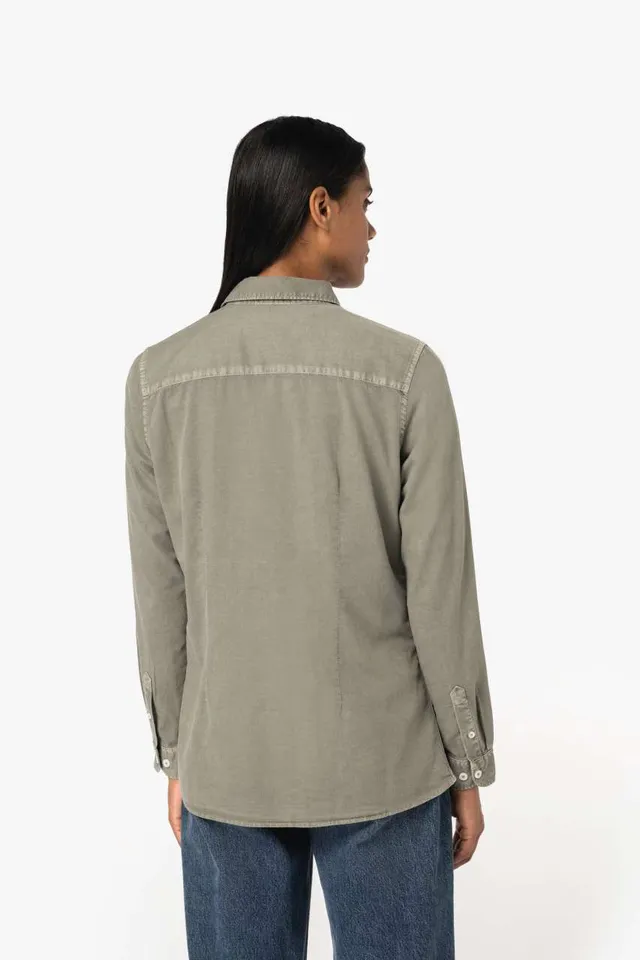 Native Spirit mosott hatású női ing (NS503), modellen