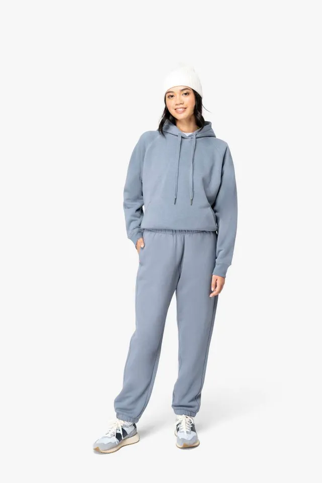 Native Spirit női raglán ujjú kapucnis pulóver (NS422), modellen