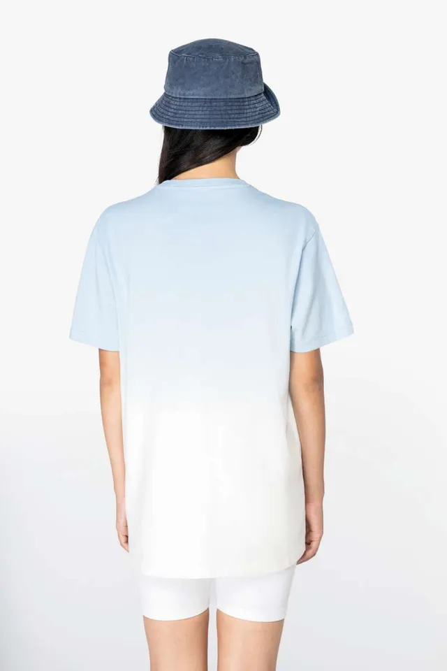 Native Spirit uniszex Ombre hatású póló (NS345), modellen