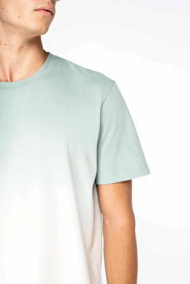 Native Spirit uniszex Ombre hatású póló (NS345), modellen