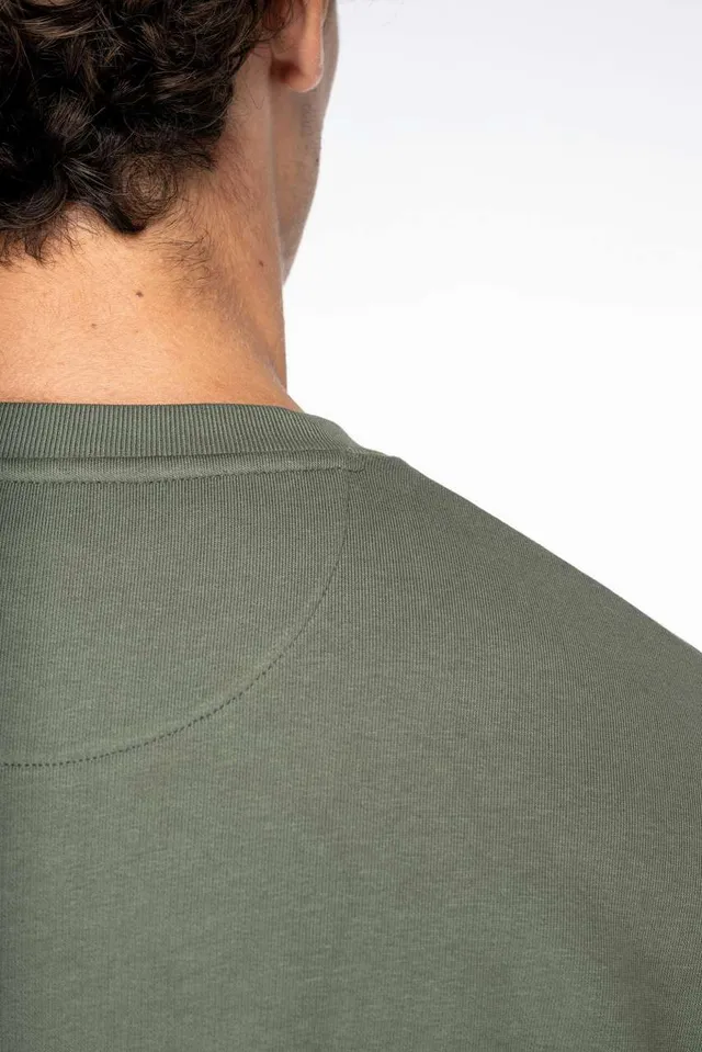 Native Spirit uniszex Oversized french terry póló (NS308), modellen