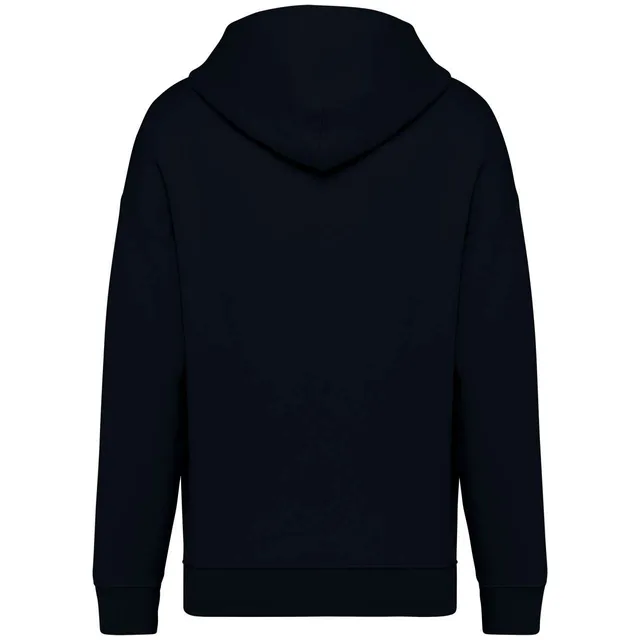 Native Spirit uniszex Oversized kapucnis pulóver (NS408), Fekete színben