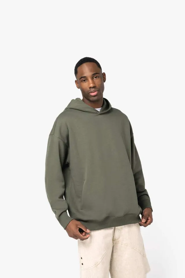 Native Spirit uniszex Oversized kapucnis pulóver (NS408), modellen