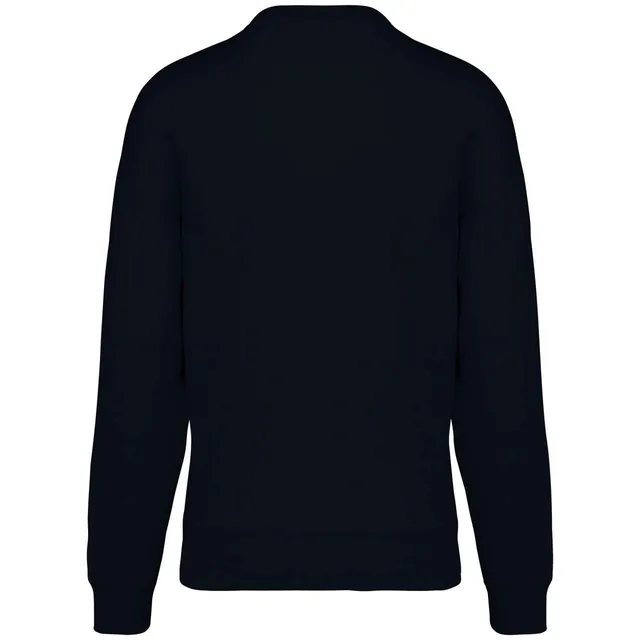 Native Spirit uniszex Oversized környakas pulóver (NS407), Fekete színben
