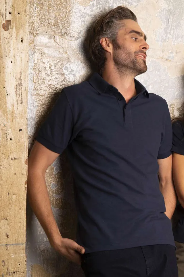 Neoblu Owen férfi piké pólóing rejtett gomboláspánttal (03188), modellen