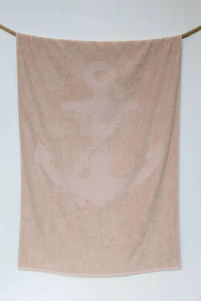 Olima Anchor Jacquard strandtörölköző (OL3020)