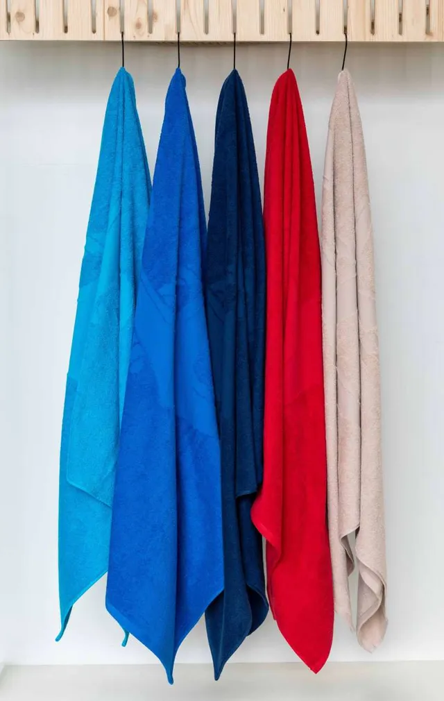 Olima Anchor Jacquard strandtörölköző (OL3020), modellen