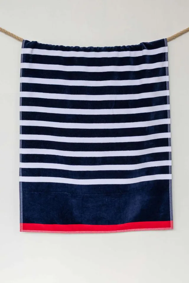 Olima „sailor” Beach Velour Towel törölköző (OLV4050), modellen