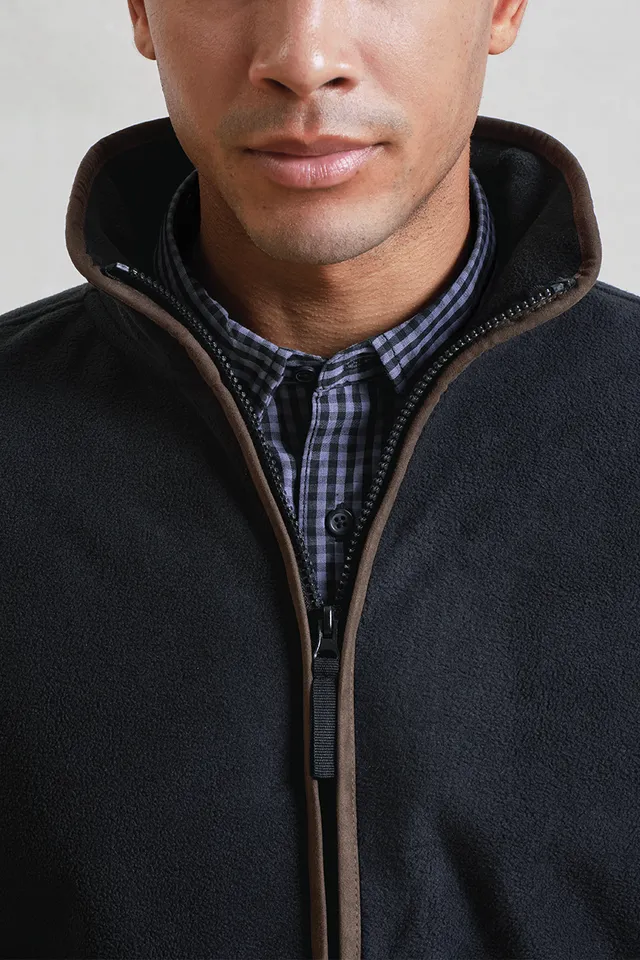 Premier Artisan férfi polár pulóver (PR823), modellen