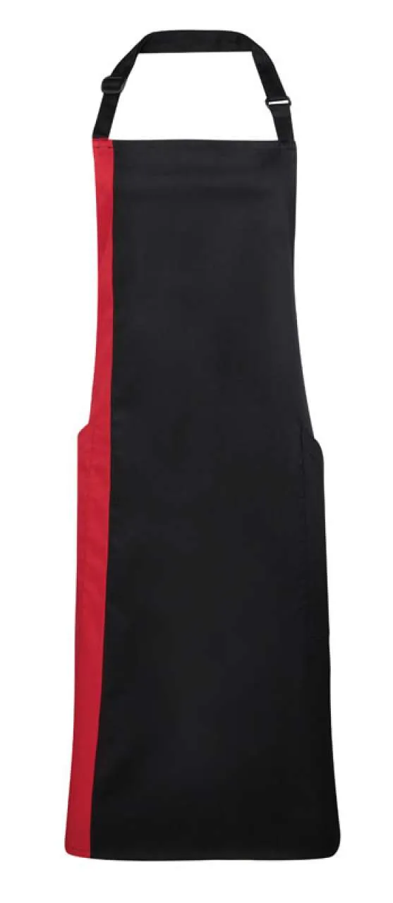 Premier 'colours Collection’ kontrasztos kötény (PR162)