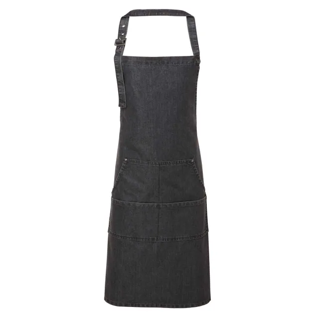 Premier denim kötény farmer típusú varrással (PR126)