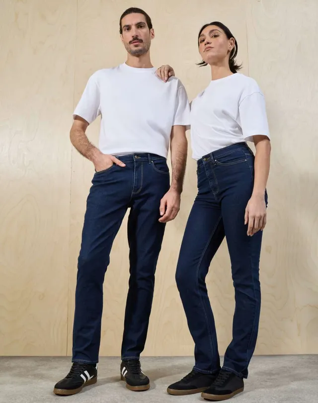 Premier Egyenes szárú férfi Munkafarmer (regular) nadrág (PR567), modellen