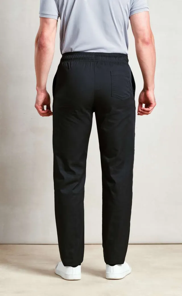 Premier Slim Fit szakácsnadrág (PR554), modellen