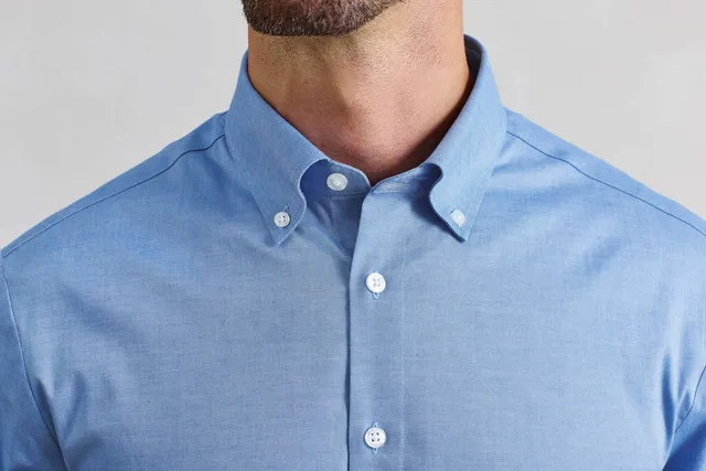 Premier 'supreme’ hosszú ujjú oxford férfi ing (PR284), modellen
