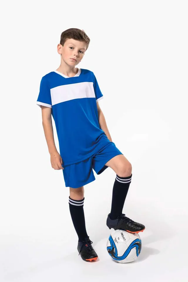 Proact gyermek rövidujjú jersey póló (PA4001), modellen